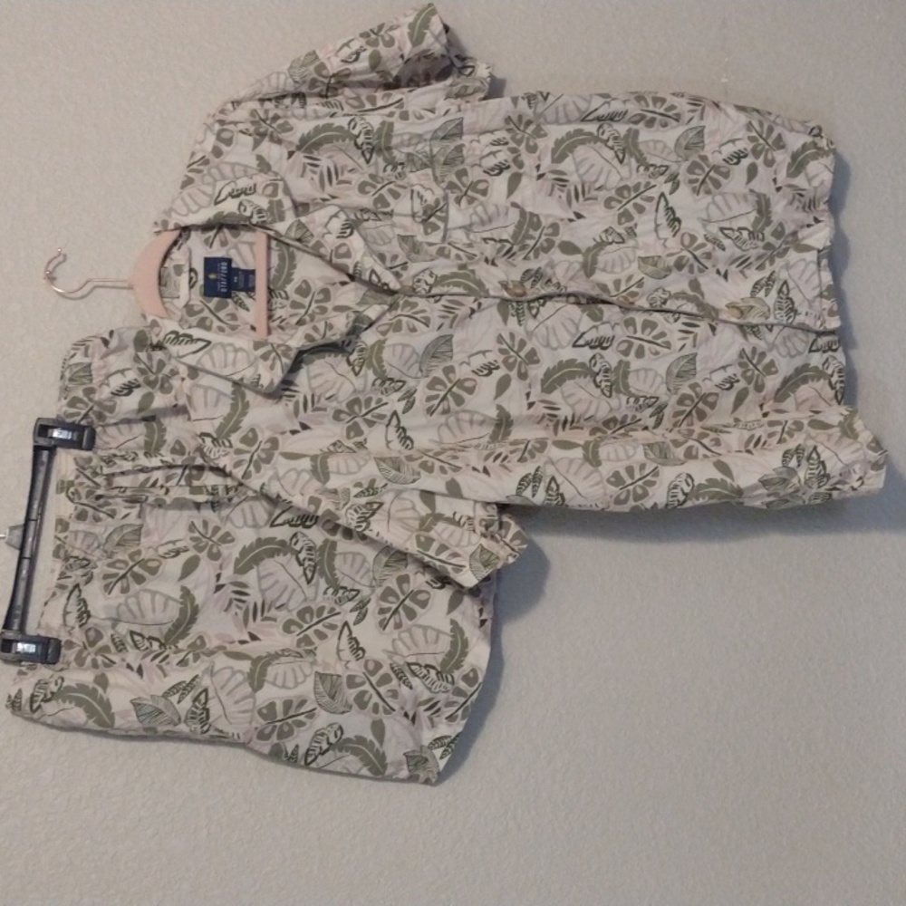 Stafford sleepwear shorts and short sleeve pajamas size XXL